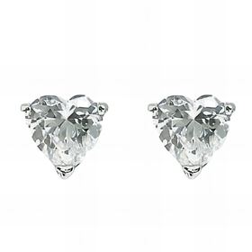 Foto de 25-0007 - PENDIENTES PLATA CORAZÓN 6MM