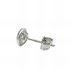 Foto de 10-539-008 - PENDIENTES "NETO" BRILLANTE 0.060 KT. 5MM O.B. 18K