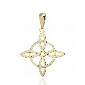 Foto de 05-4609 - COLGANTE NUDO DE BRUJA 18MM 18K 