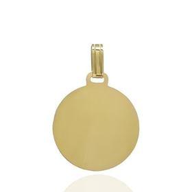 Foto de 13-18MM - COLGANTE DISCO GRABAR 0.25X18MM 18K