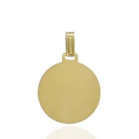 Foto de 13-16MM - COLGANTE DISCO GRABAR 0.25X16MM 18K