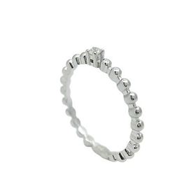 Foto de 25-0019S - SORTIJA PLATA CIRCONITA 2MM