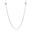 Foto de 25-0244 - GARGANTILLA PLATA DOS CIRCONITAS 5MM 45CM