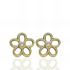 Foto de 51-2003462 - PENDIENTES FLOR CIRCONITA 7MM 18k