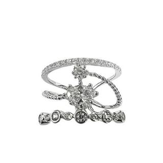 Foto de 25-0668S - SORTIJA PLATA CIRCONITA 14MM