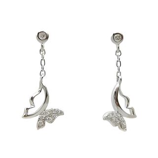 Foto de 25-1445 - PENDIENTES PLATA MARIPOSA CIRCONITA 20MM