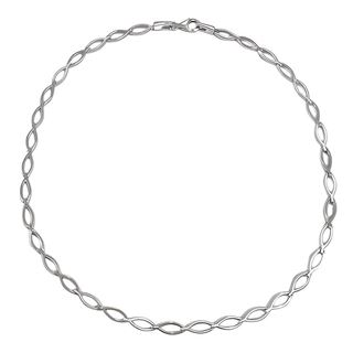 Foto de 38-800000G - GARGANTILLA PLATA 5MM MATE-BRILLO 45CM