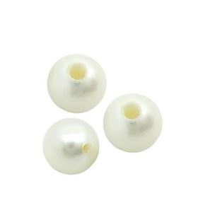 Foto de 00-MT-8-8.5 - PAREJA PERLAS ESFÉRICA MEDIO TALADRO 8-8.5MM