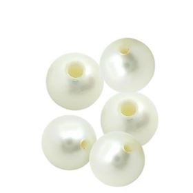 Foto de 00-MT-11 - PAREJA PERLAS ESFÉRICA MEDIO TALADRO 11MM