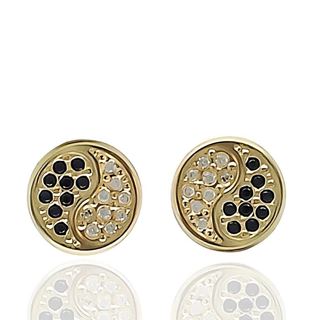 Foto de 51-321218 - PENDIENTES YING-YANG CIRCONITA 7.5MM 18K