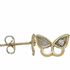 Foto de 51-1859906 - PENDIENTES MARIPOSA BICOLOR CIRCONITA 6MM 18K