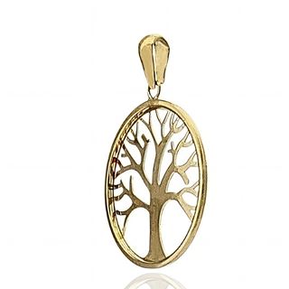 Foto de 51-13323A - COLGANTE ÁRBOL DE LA VIDA 22MM 18K