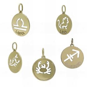 Foto de 99-H13 - COLGANTE HORÓSCOPO 13MM 18K