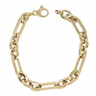 Foto de 10-122-1015 - PULSERA COMBINADA 7.5MMX19CM (6,23gr) 18K**
