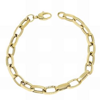Foto de 10-343-576 - PULSERA ESLABONES ALARGADOS 11X6MM 19.5CM (6,03gr) 18K
