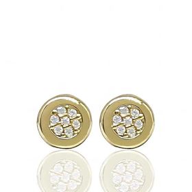 Foto de 51-57607 - PENDIENTES CIRCONITA 6MM 18K