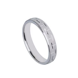 Foto de 10-939-099 - ALIANZA PLATA FACETADA 4MM