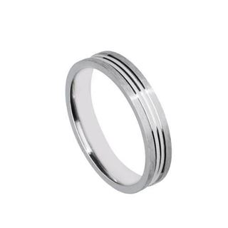 Foto de 10-939-097 - ALIANZA PLATA CONFORT MATE-BRILLO 4MM