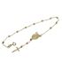 Foto de 04-667 - PULSERA ROSARIO BOLAS 2.85MM 19.5CM (3,33gr) 18K