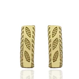 Foto de 05-5056 - PENDIENTES LAPIDADOS 13MM CATALÁN 18K