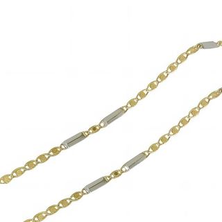 Foto de 04-182-50 - CADENA BICOLOR 3MMX50CM (7,01gr) 18K
