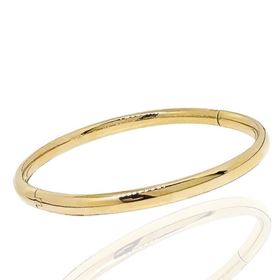 Foto de 28-5MM-65 - MEDIA CAÑA LISA 5MM 65MM INTERIOR (6,38gr) 18K