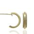 Foto de 62-1172 - PENDIENTES ARO LAPIDADOS CIRCONITA 3X13MM 18K