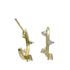 Foto de 62-1177 - PENDIENTES ARO CIRCONITA 1.5X5X13MM 18K