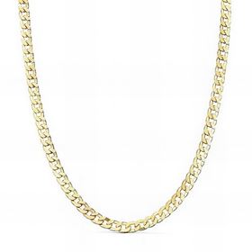 Foto de 04-020030-60 - CADENA BARBADA HUECA 2MMX60CM (4,22gr) 18K