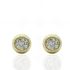 Foto de 70-001 - PENDIENTES BOLA CRYSTALLATO 4MM 18K