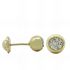 Foto de 70-001 - PENDIENTES BOLA CRYSTALLATO 4MM 18K