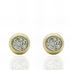 Foto de 70-002 - PENDIENTES BOLA CRYSTALLATO 5MM 18K