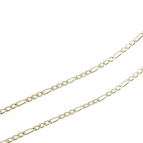 Foto de 04-116-50 - CADENA 3X1 HUECA 1.5MMX50CM (1,48gr) 18K