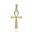 Foto de 10-177-1645 - CRUZ DE LA VIDA 22MM 18K