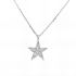 Foto de 10-297-1625 - GARGANTILLA "NETO" ESTRELLA DIAMANTES 0.060KTES 9MM 45CM O.B. 18K 
