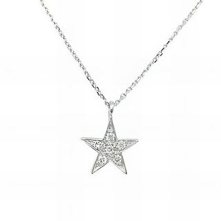 Foto de 10-297-1626B - CADENA-COLGANTE 'NETO' DIAMANTES 0.050KTES. RD SI 45CM O.B. 18K