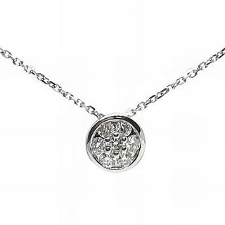 Foto de 10-297-1648B - CADENA-COLGANTE 'NETO' 7 BRILLANTES 0.180KTES. RD SI 6MM 45CM (ANILLA A 2.5CM) O.B. 18K