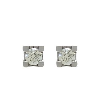 Foto de 10-377-226 - PENDIENTES "NETO" BRILLANTES 0.10KTES. C/U SI H 3.5MM 18K