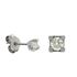 Foto de 10-377-226 - PENDIENTES "NETO" BRILLANTES 0.10KTES. C/U SI H 3.5MM 18K