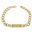 Foto de 10-391-051 - PULSERA PLACA BARBADA 8MM 21CM (12,21gr) (PLACA 10X38MM) 18K