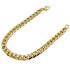 Foto de 10-458-1617 - PULSERA BARBADA HUECA 7MM 19.5CM (6,65gr) 18K**