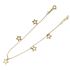 Foto de 12-15 - PULSERA ESTRELLAS CALADAS 19CM 18K