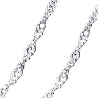 Foto de 20-GD30X50 - CADENA PLATA SINGAPUR 2MMX50CM