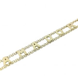 Foto de 16-PGSP07 - PULSERA GRANDE S/P 7 LETRAS 18.5CM (8,92gr) 18K