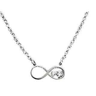 Foto de 20-18G - GARGANTILLA PLATA INFINITO 14MM 42CM