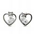 Foto de 20-9 - PENDIENTES PLATA CORAZÓN CIRCONITA 8MM