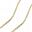 Foto de 20-RMT27X42D - CADENA PLATA ROLÓ DORADA 1.5MMX42CM