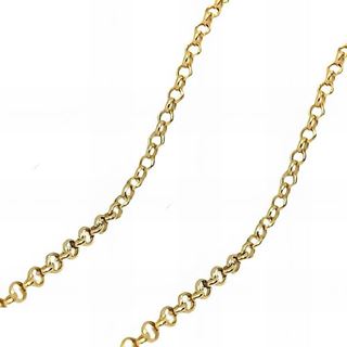 Foto de 20-RMT27X42D - CADENA PLATA ROLÓ DORADA 1.5MMX42CM