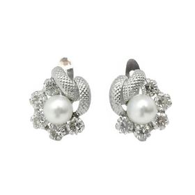 Foto de 02-AG7244P - *OFERTA* PENDIENTES PLATA PERLA 10MM