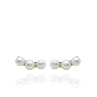 Foto de 05-4093 - PENDIENTES TREPADORES PERLA 10MM 18K 